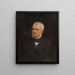 Portrait of Alexandre Wielopolski - Karol Miller — inramlat konstverk på väggen