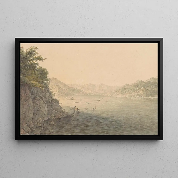 Karoly Lajos Libay - Varenna aan het Comomeer.webp