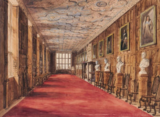 La galerie longue d'Aston Hall - Katherine Muirhead — vy av konstverket