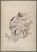 Album av skissbok av Katsushika Hokusai och hans lärjungar Pl01 - Katsushika Hokusai — vy av konstverket