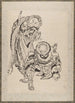 Album av skissböcker av Katsushika Hokusai och hans lärjungar Pl07 - Katsushika Hokusai — vy av konstverket