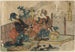 Kuwana - Katsushika Hokusai — vy av konstverket