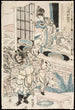 kung Zhou i Kina - Katsushika Hokusai — vy av konstverket