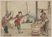 Yoshiwara - Katsushika Hokusai — vy av konstverket