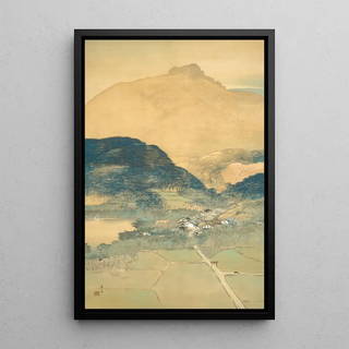 Kawamura Manshu - Evening Glow.webp