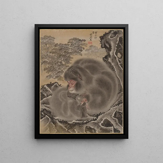 Kawanabe Kysai - Monkeys.webp