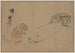 Le Renard à la pêche - Kawanabe Kyōsai — vy av konstverket