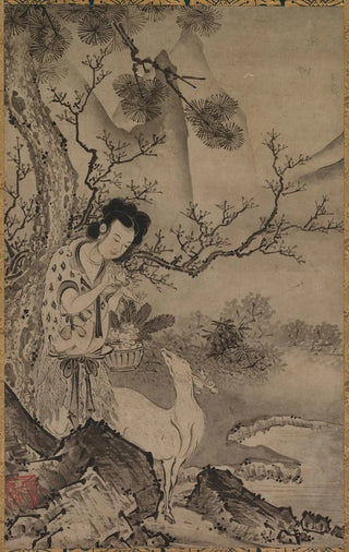 Kboku - Female Daoist Figure in Landscape.webp