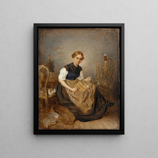 Kilian Zoll - A Girl Carding.webp