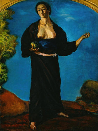 Kishida Ryusei - Woman with a Pumpkin.webp