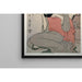 Reproduktion av målningen Kitagawa Utamaro L'amour maternel de Sankatsu et Hanshichi - Kitagawa Utamaro