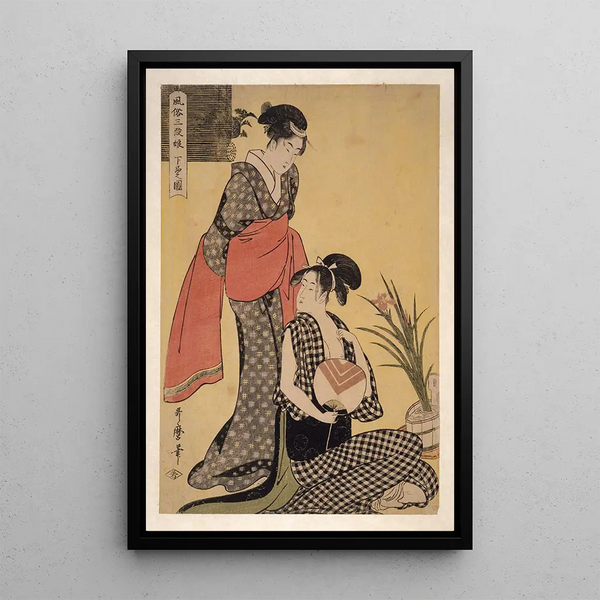 Kitagawa Utamaro - Gebon no zu Picture of the lower class.webp