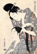 Coiffeur Kamiyui - Kitagawa Utamaro — vy av konstverket