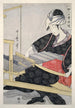 Hataori Tissage sur un métier - Kitagawa Utamaro — vy av konstverket
