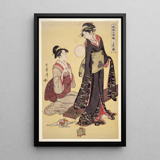 Kitagawa Utamaro - Jbon no zu Picture of the upper class.webp