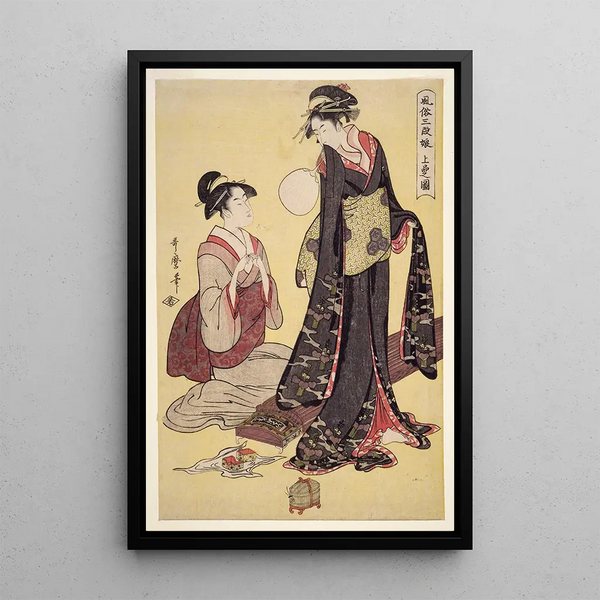 Kitagawa Utamaro - Jbon no zu Picture of the upper class.webp