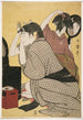 Kamiyui Coiffure - Kitagawa Utamaro — vy av konstverket