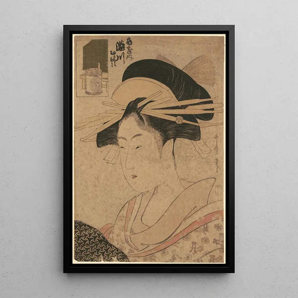 Kitagawa Utamaro - Portrait of Beauty Takigawa at giya.webp