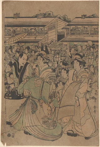 Kitagawa Utamaro - Scene in Yoshiwara.webp