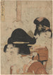 Serviette Tenuzui - Kitagawa Utamaro — vy av konstverket