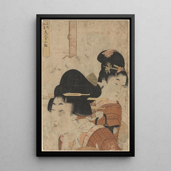 Kitagawa Utamaro - Towel Tenuzui.webp