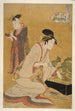 Yashio av huset Giya Someki Tsumaki - Kitagawa Utamaro — vy av konstverket