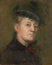 Självporträtt - Kitty Kielland — vy av konstverket