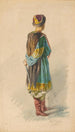 orientaliskt motiv - Klavdy Vasilyevich Lebedev — vy av konstverket
