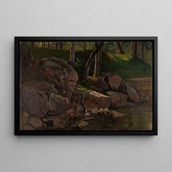 Knud Baade - Study of Rocks.webp