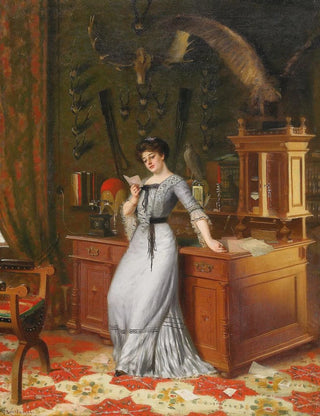 Knut Ekwall - The Girl with the Letter.webp