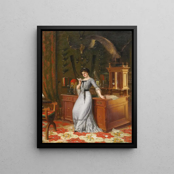 Knut Ekwall - The Girl with the Letter.webp
