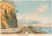Mount Fuji från Satta, skissad klockan 9 på midjan januari 1881 - Kobayashi Kiyochika — vy av konstverket