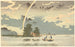 Vue au crépuscule, Hashiba, Tokyo - Kobayashi Kiyochika — vy av konstverket