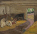 Koestal - Constant Permeke — vy av konstverket