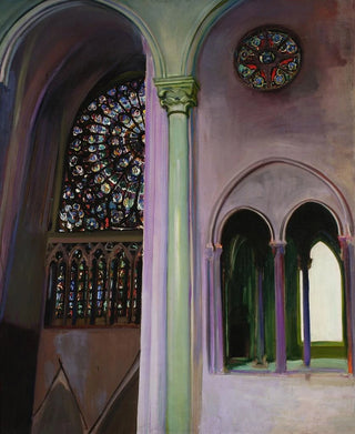 Konrad Krzyanowski - Fragment of interior of the NotreDame cathedral in Paris.webp