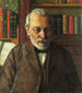 Portrait du poète Friedrich Kuhlbars - Konrad Mägi — vy av konstverket