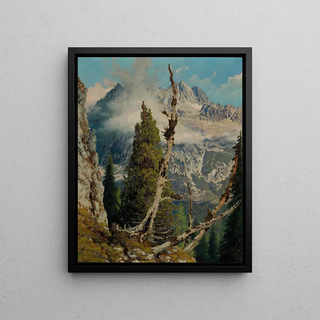 Konrad Petrides - Blick zur Hohen Tatra Rysy.webp