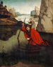 Saint Christophe - Konrad Witz — vy av konstverket