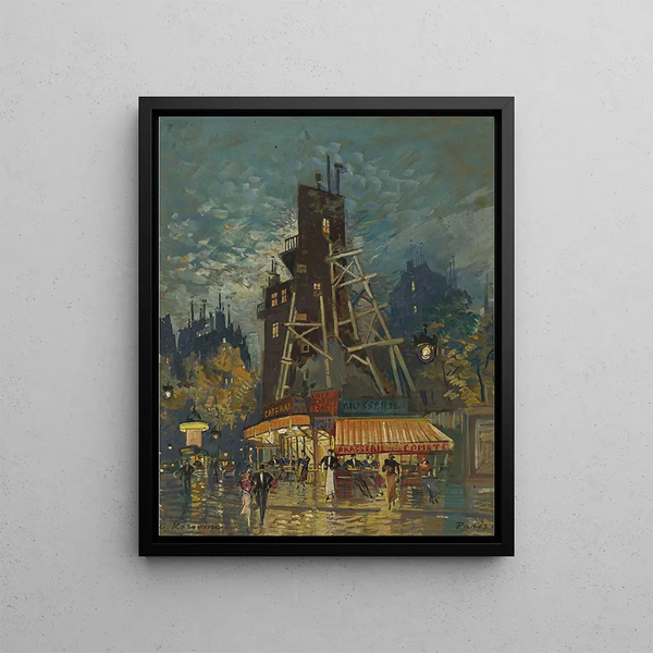 Konstantin Alexeevich Korovin - Parisian Boulevard.webp