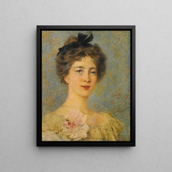 Konstantin Egorovich Makovsky - Portrait Of An Elegant Lady.webp
