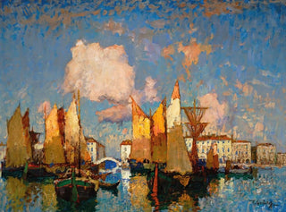 Chioggia - Konstantin Ivanovich Gorbatov — vy av konstverket