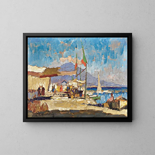 Konstantin Ivanovich Gorbatov - View Of Naples.webp