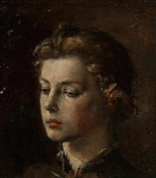 Konstanty Makowski - Portrait of a young girl.webp