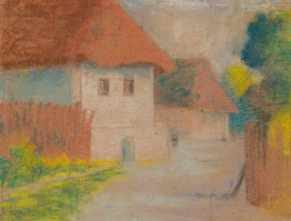 Dédina - Konstantin Korovin — vy av konstverket