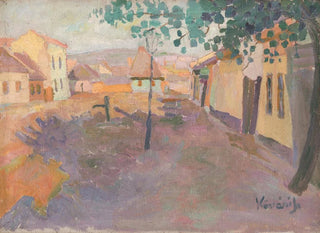 Rue courte à Košice - Konstantin Korovin — vy av konstverket