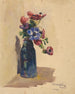 Bouquet de fleurs de ponch - Konstantin Korovin — vy av konstverket