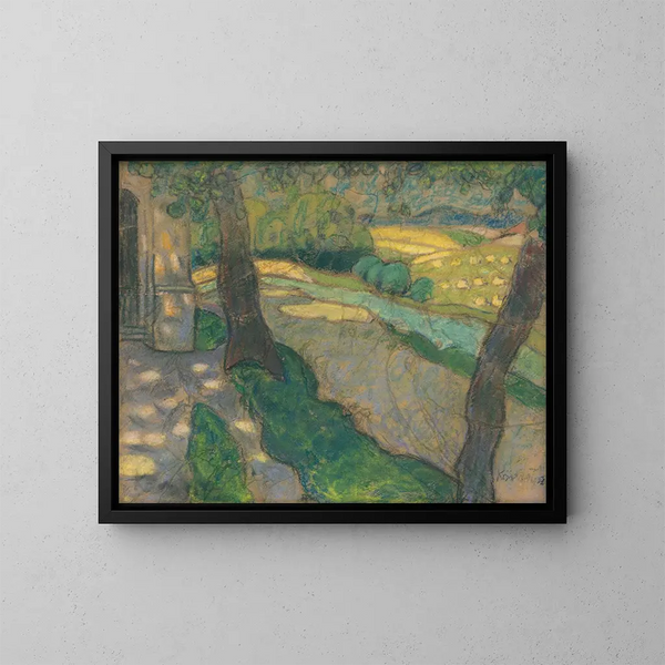 Koick-huset - Konstantin Korovin — inramlat konstverk på väggen
