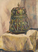 Studie av dekorativ metallbehållare - Konstantin Korovin — vy av konstverket