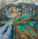 Krager Om Vren Krager au printemps - Edvard Munch — vy av konstverket