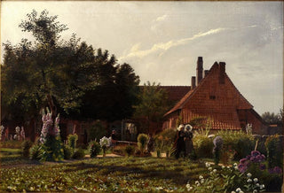 Kristian Zahrtmann - Grandmothers Garden.webp